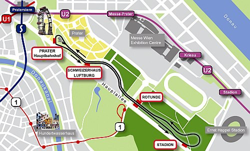 Liliputbahn im Wiener Prater