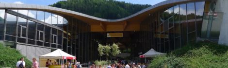 110 Jahre Bergstrecke Mariazellerbahn · Betriebszentrum in Laubenbachmühle