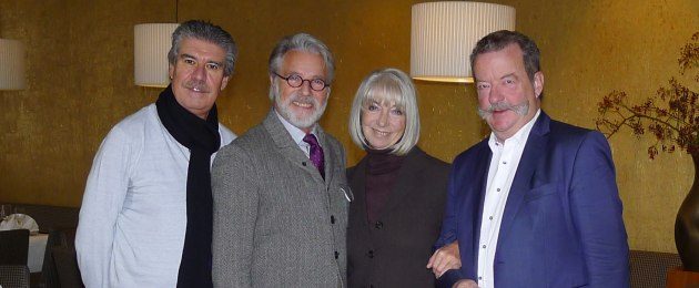 12. "kunst-frühstücken" im Berghotel Tulbingerkogel · Franz Müllner, Adi Hirschal, Erika Pluhar, Frank Bläuel