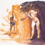 Untitled, 1989 Aquatinta Monoprint