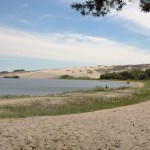 Die Kurische Nehrung ist eine Lagune mit einer wunderbaren Dünenlandschaft (Litauen).