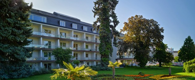 At the Park Hotel: neu in Baden