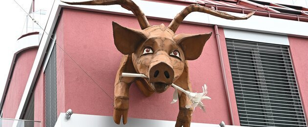 Pop-up-Kunstwerk von Christian Ludwig Atterse enthüllt