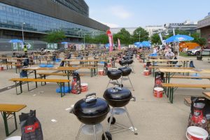 BBQ Days 2017 Impressionen • Mitmach-Grillen, Ruhe vor dem Sturm