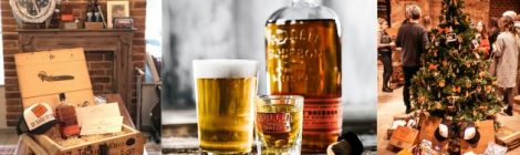 Bulleit Whiskey Partner Boxen Präsentation @ Borbone Barber Club