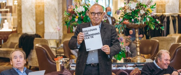 CCA 50 Jahre Sektfrühstück | Hotel Imerial | John Mark, Mariusz Jan Demner Harry Bergmann (DMB.)