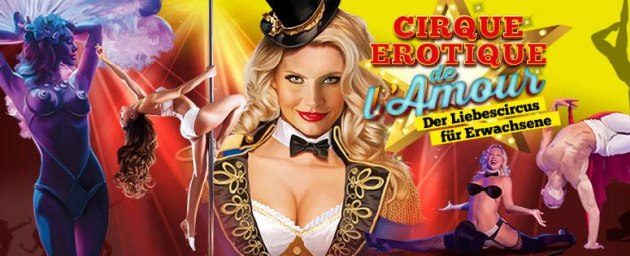 Cirque Erotique De L’Amour von 1. bis 4. September in Stockerau