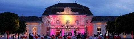 Conference Center Laxenburg Aussenansicht abend