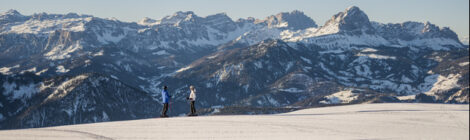 Dolomitenregion-Kronplatz (Südtiro|) Skigenuss mit Dolomitenblick
