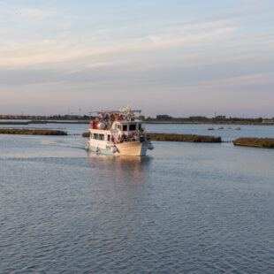 Ferrara Comacchio Po-Delta | Sonnenuntergang auf den Seen