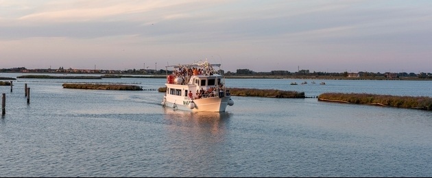 Ferrara Comacchio Po-Delta | Tramonto nelle valli