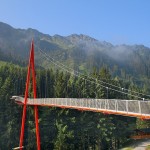 Golden Gate Brücke im Hochseilpark Saalbach Hinterglemm