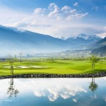 Golfplatz Zillertal mit Bergblick