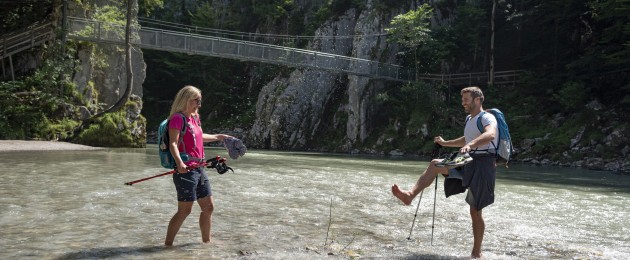 Kaiserwinkl / Tirol · Schmugglerweg Klobensteinschlucht