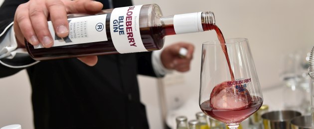 Sloeberry Blue Gin 2016
