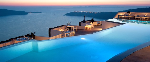 Rooftop Pool, Hotel Grace, Santorini