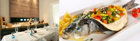 Ristorante Procacci • _Indoor / Wolfsbarsch im Ganzen mit Gemüse