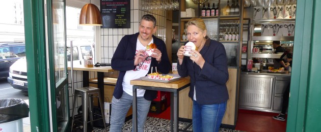 „Rinderwahn am Markt“, Wiener Naschmarkt · Gastronomen Gabriele und Robert Huth
