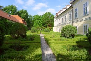 Schlosshotel Szidónia · Holländischer Garten