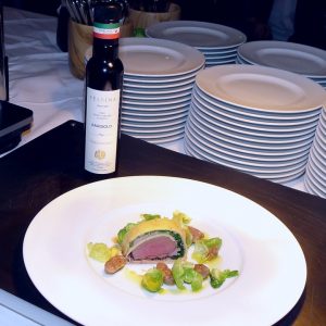 Steigenberger Hotel Herrenhof Olivenöl & Kulinarik – Crépinette von Rehrücken & Wirsing
