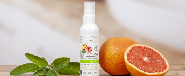 Styx Kräutergarten Basic Deo Spray mit Bio Pink Grapefruit und Salbei