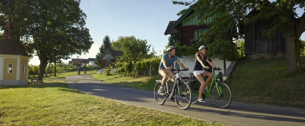 Südburgenland Radfahren am Csarterberg