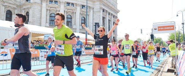 VCM · Vienna City Marathon 2018 Sonntag · Zieleinlauf