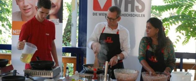 VHS Die Wiener Volkshochschulen - Kochkurse auf der summerstage