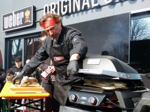Weber Original Store Wien Süd · Grillweltmeister Leo Gradl