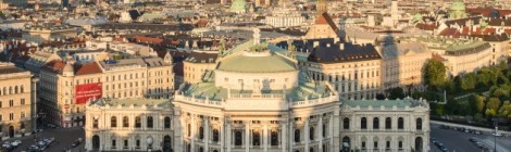 Blick auf das Burgtheater