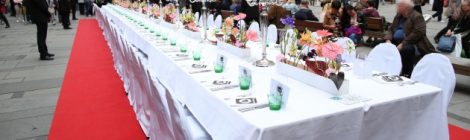 Wienissimo 2016 – Feierliche Eröffnung – Lange Tafel Graben