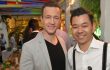Zehn Jahre DOTS im Brunnerhof · Gernot Blümel (ÖVP) mit Martin Ho