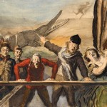 Honoré Daumier Die Parade der Schausteller, um 1865 © Musée d´Orsay, Paris, Dist. RMN-Grand Palais, Franck Raux