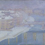 Franz Jaschke, An der Donaulände, 1903 © Belvedere, Wien