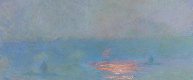 Claude Monet, Waterloo Bridge, Sonne im Nebel, 1903