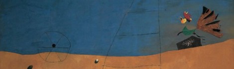 Joan Miró Landschaft mit Hahn, 1927