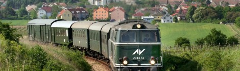 Mit dem Reblaus Express vom Wein- ins Waldland