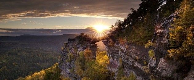 Böhmische Schweiz – das Prebischtor © Václav Sojka
