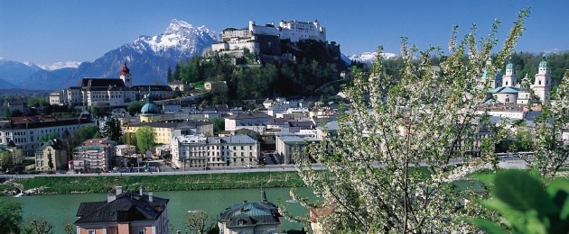 Salzburg im Frühling