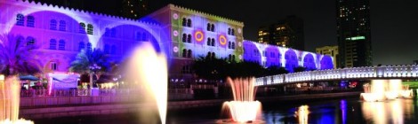 Emirat Sharjah – Light Festival und Biennale
