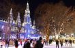 Wiener Eistraum Rathaus Nacht